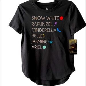 Disney Princess Shirt Women Size Medium New Tags